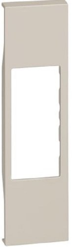 Лицевая панель Legrand BTicino Living Now для 1-м. 1 мод. розетки RJ11/RJ45/аудио песочный картинка